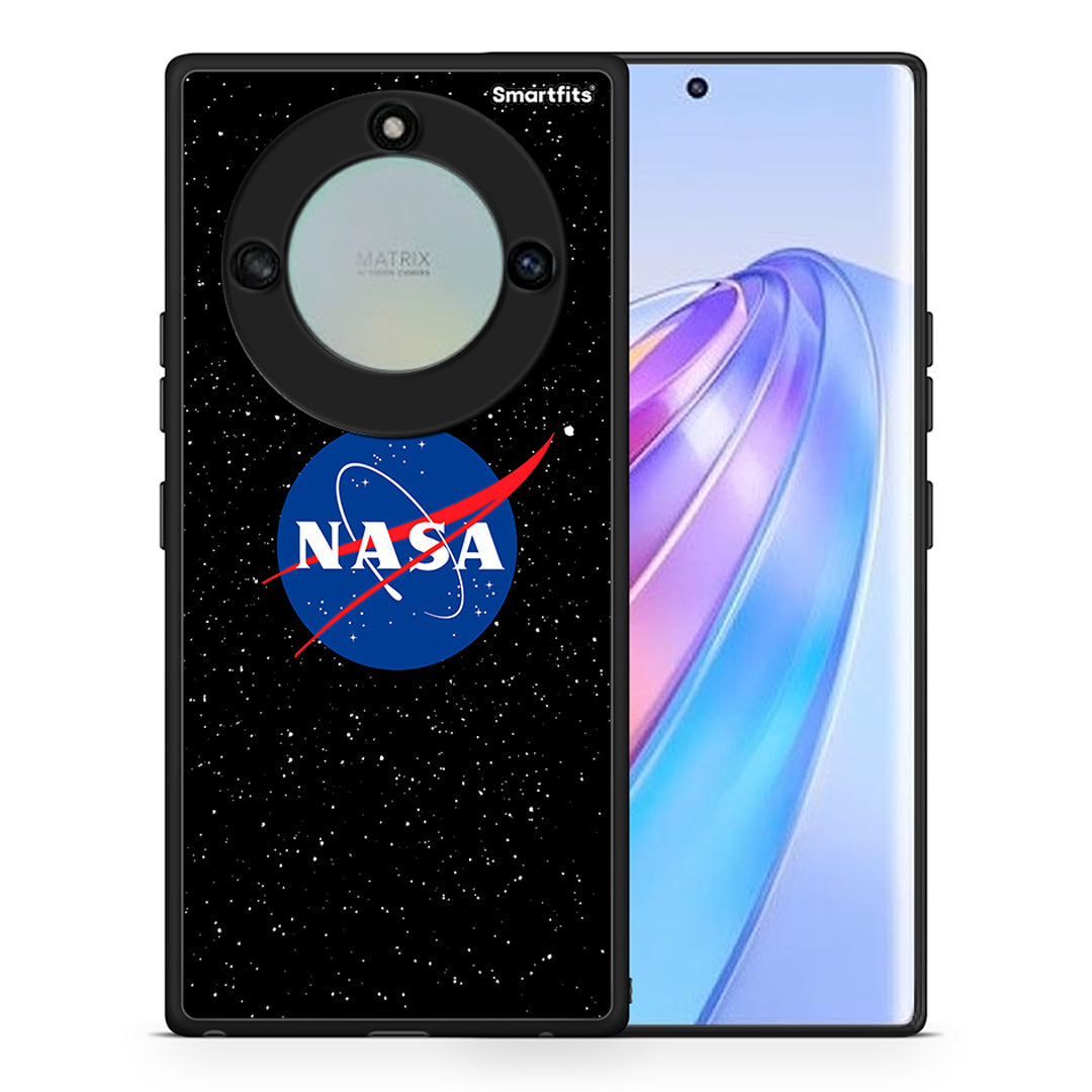 Θήκη Honor X40 NASA PopArt από τη Smartfits με σχέδιο στο πίσω μέρος και μαύρο περίβλημα | Honor X40 NASA PopArt case with colorful back and black bezels