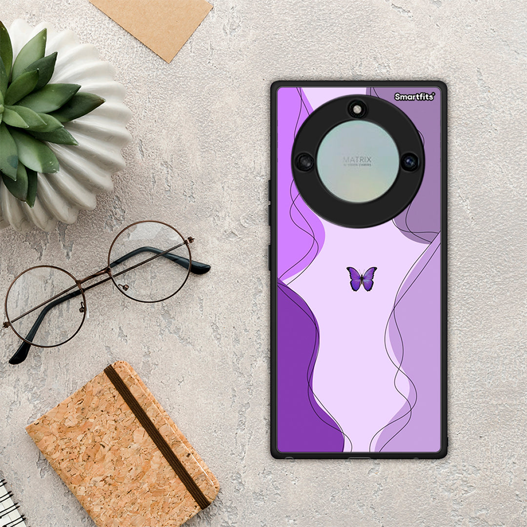 Purple Mariposa - Honor X40 θήκη