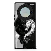 Thumbnail for Honor X40 Yin Yang Θήκη από τη Smartfits με σχέδιο στο πίσω μέρος και μαύρο περίβλημα | Smartphone case with colorful back and black bezels by Smartfits
