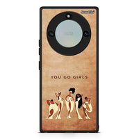 Thumbnail for Honor X40 You Go Girl θήκη από τη Smartfits με σχέδιο στο πίσω μέρος και μαύρο περίβλημα | Smartphone case with colorful back and black bezels by Smartfits