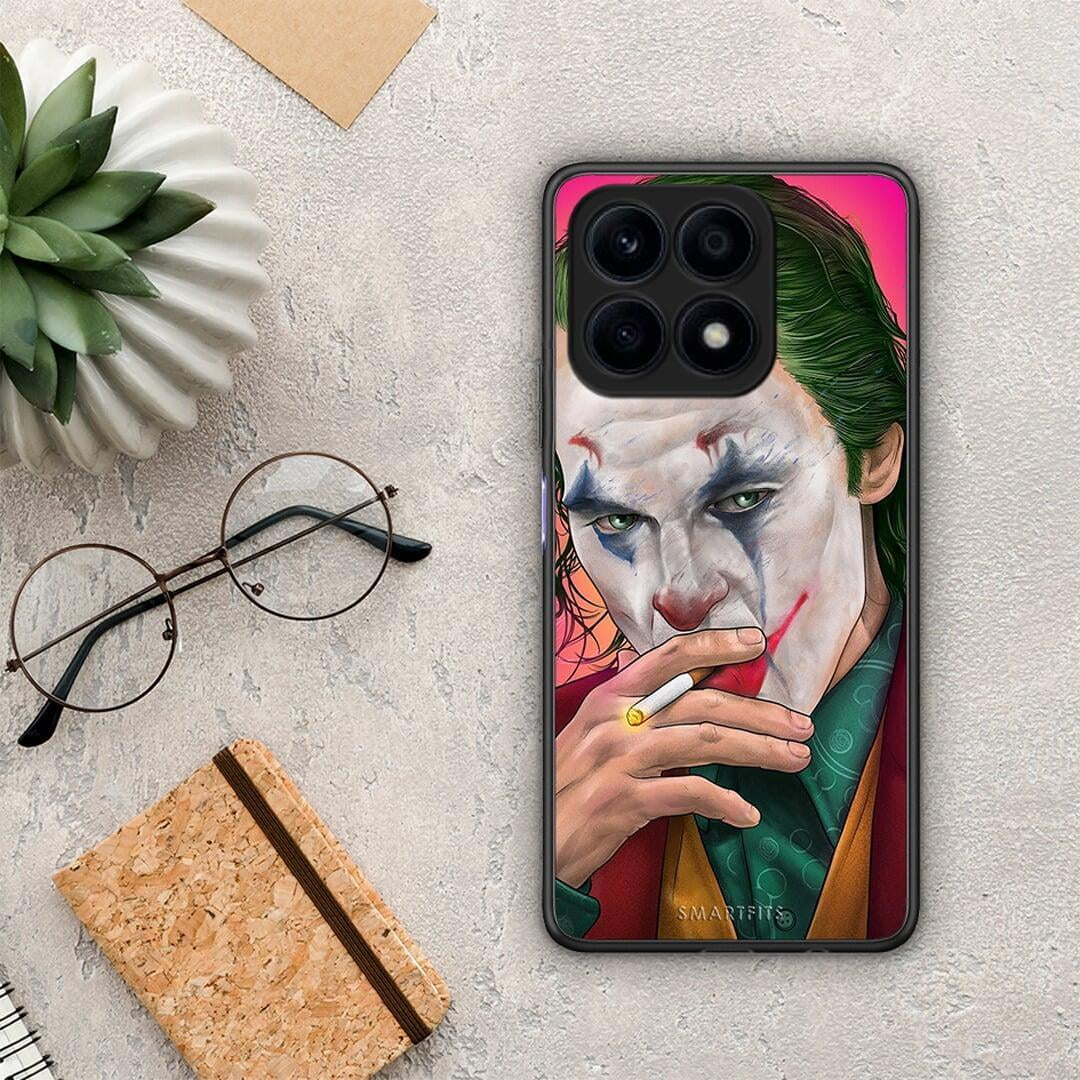 Θήκη Honor X8a PopArt JokesOnU από τη Smartfits με σχέδιο στο πίσω μέρος και μαύρο περίβλημα | Honor X8a PopArt JokesOnU Case with Colorful Back and Black Bezels