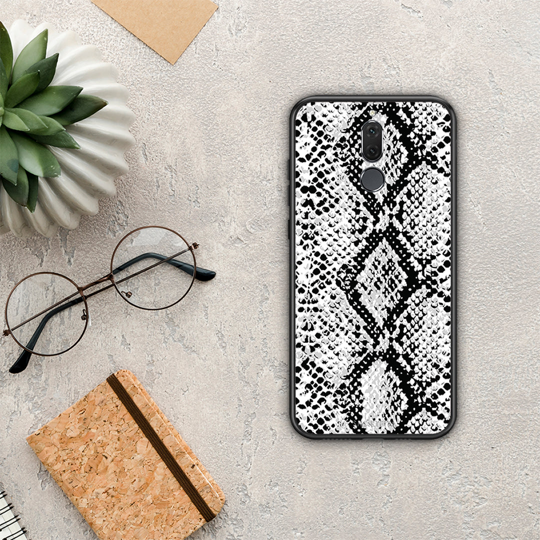 Animal White Snake - Huawei Mate 10 Lite θήκη