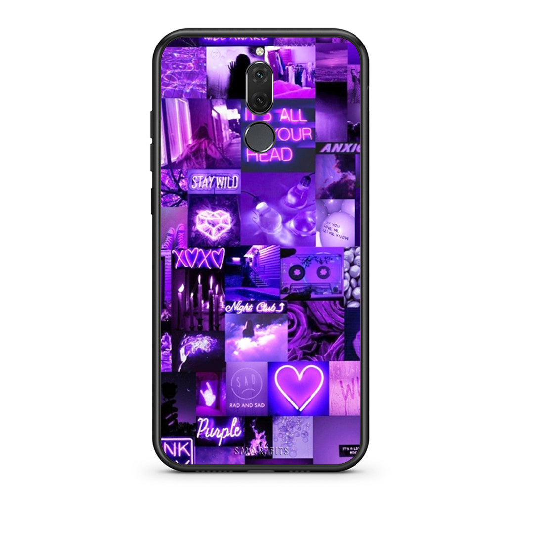 huawei mate 10 lite Collage Stay Wild Θήκη Αγίου Βαλεντίνου από τη Smartfits με σχέδιο στο πίσω μέρος και μαύρο περίβλημα | Smartphone case with colorful back and black bezels by Smartfits
