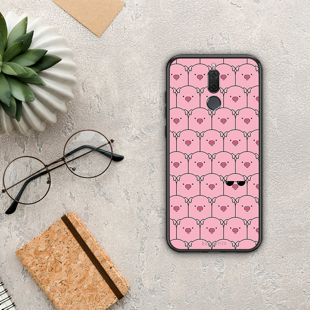 Pig Glasses - Huawei Mate 10 Lite θήκη