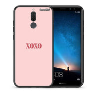 Thumbnail for Θήκη Huawei Mate 10 Lite XOXO Love από τη Smartfits με σχέδιο στο πίσω μέρος και μαύρο περίβλημα | Huawei Mate 10 Lite XOXO Love case with colorful back and black bezels