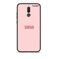 Thumbnail for huawei mate 10 lite XOXO Love θήκη από τη Smartfits με σχέδιο στο πίσω μέρος και μαύρο περίβλημα | Smartphone case with colorful back and black bezels by Smartfits