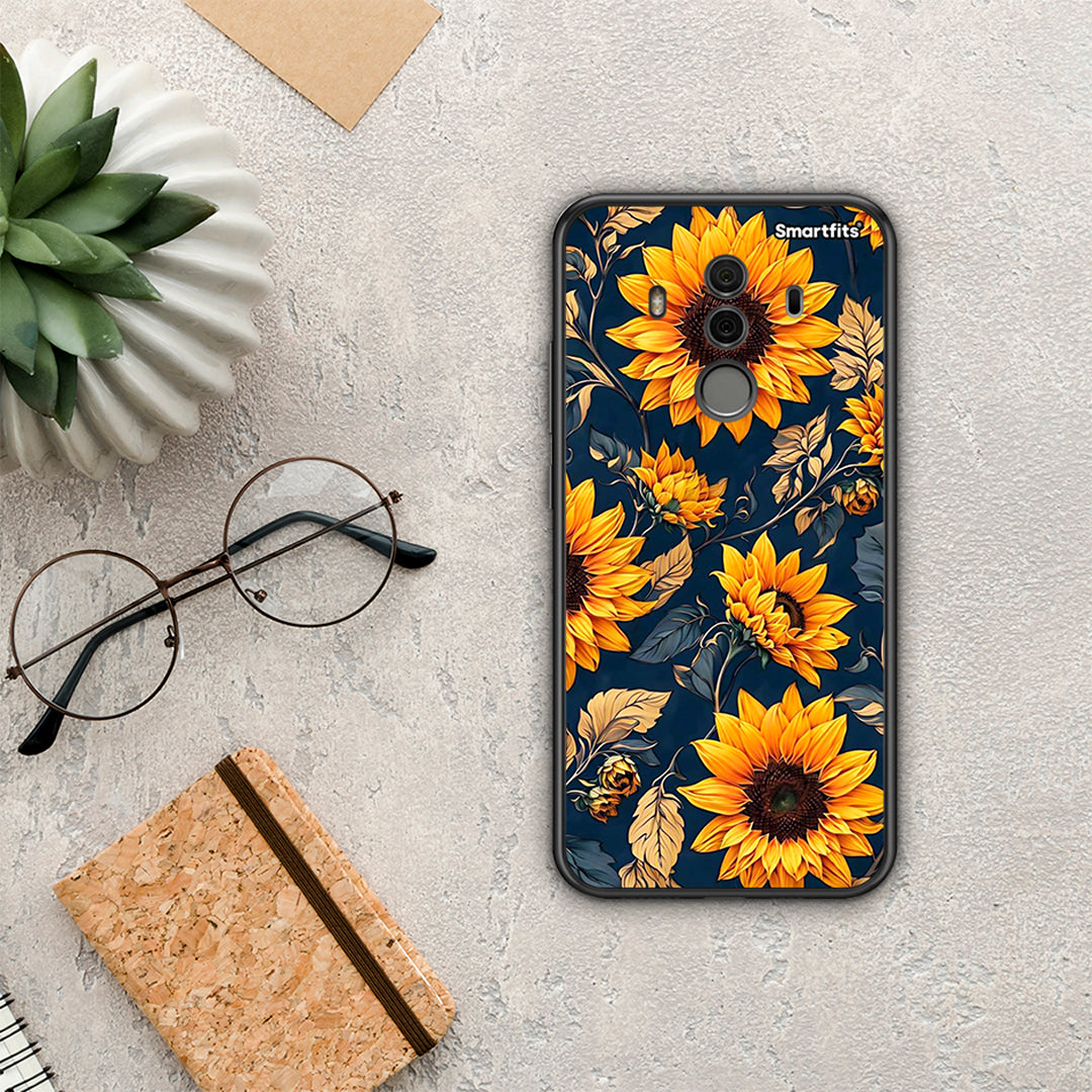 Autumn Sunflowers - Huawei Mate 10 Pro θήκη