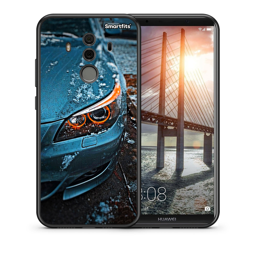 Θήκη Huawei Mate 10 Pro Bmw E60 από τη Smartfits με σχέδιο στο πίσω μέρος και μαύρο περίβλημα | Huawei Mate 10 Pro Bmw E60 case with colorful back and black bezels