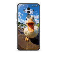 Thumbnail for Huawei Mate 10 Pro Duck Face θήκη από τη Smartfits με σχέδιο στο πίσω μέρος και μαύρο περίβλημα | Smartphone case with colorful back and black bezels by Smartfits