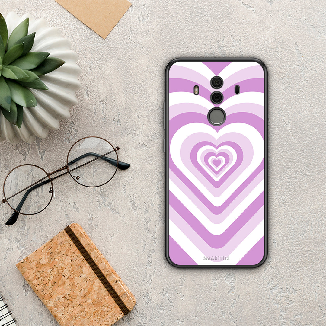 Lilac Hearts - Huawei Mate 10 Pro θήκη