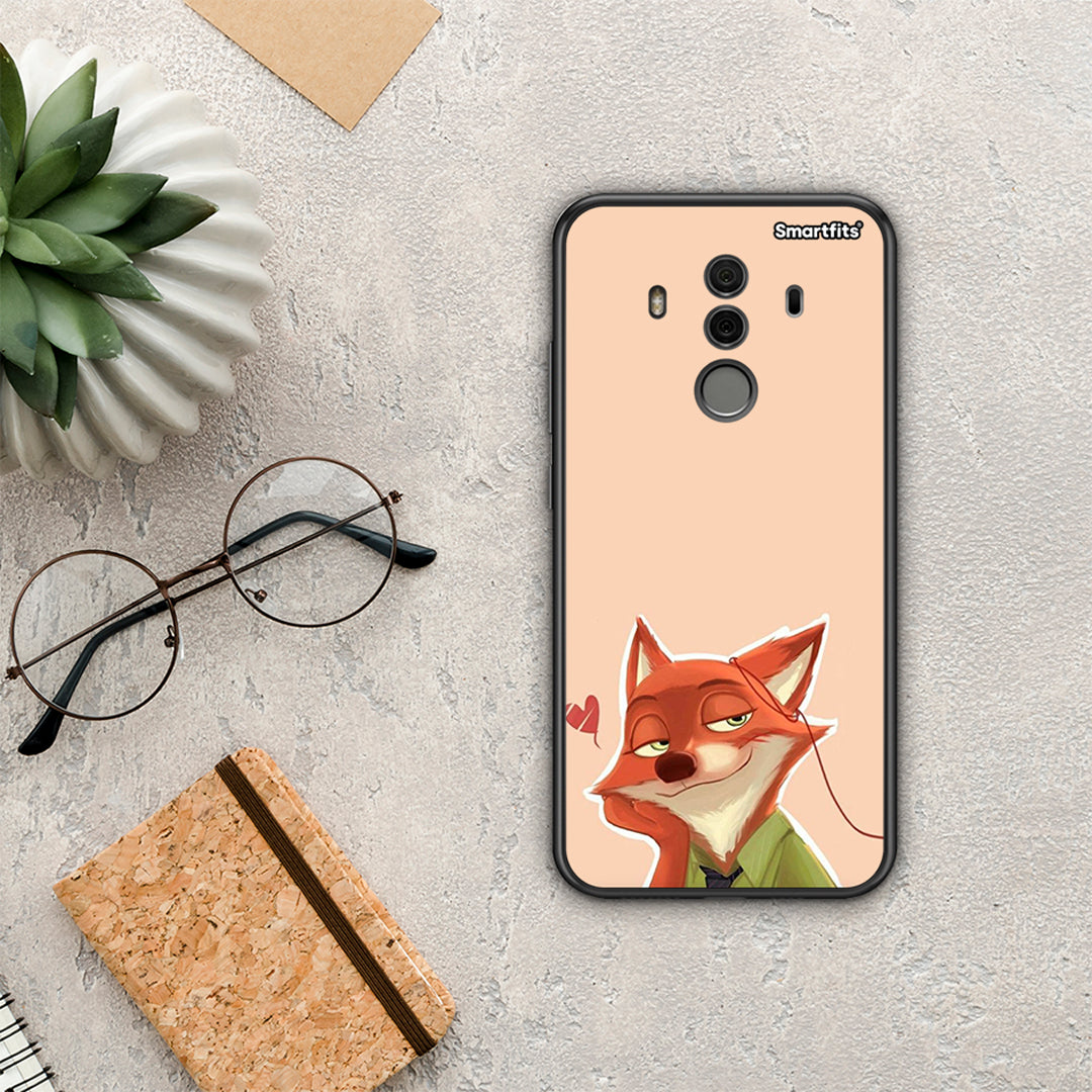 Nick Wilde And Judy Hopps Love 1 - Huawei Mate 10 Pro θήκη