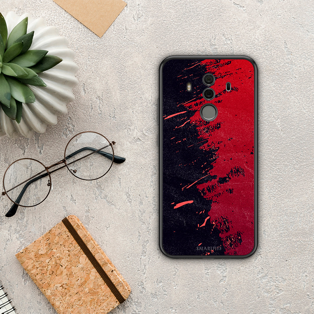 Red Paint - Huawei Mate 10 Pro θήκη