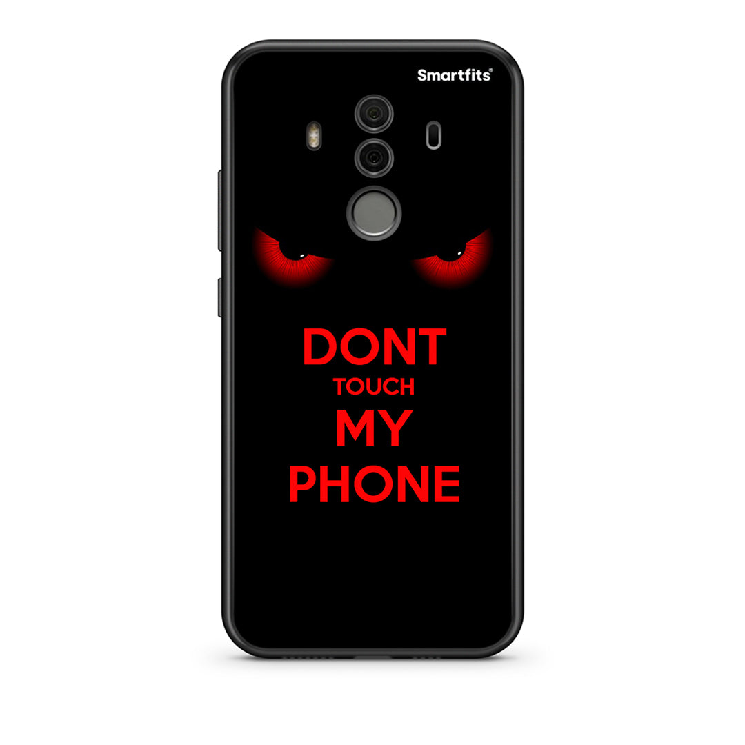 Huawei Mate 10 Pro Touch My Phone Θήκη από τη Smartfits με σχέδιο στο πίσω μέρος και μαύρο περίβλημα | Smartphone case with colorful back and black bezels by Smartfits