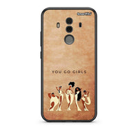 Thumbnail for Huawei Mate 10 Pro You Go Girl θήκη από τη Smartfits με σχέδιο στο πίσω μέρος και μαύρο περίβλημα | Smartphone case with colorful back and black bezels by Smartfits