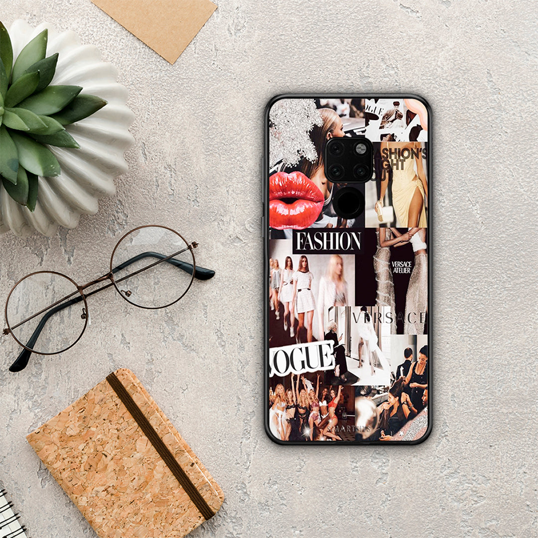 Collage Fashion - Huawei Mate 20 θήκη