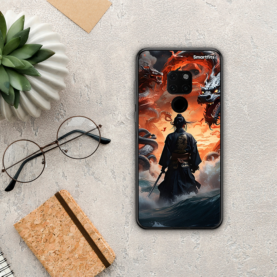 Dragons Fight - Huawei Mate 20 θήκη