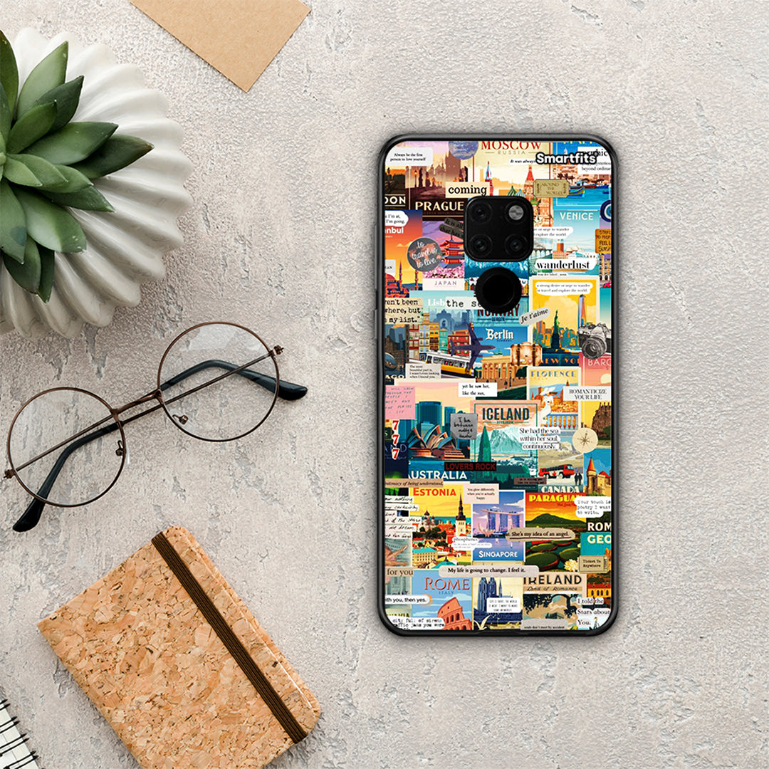 Live To Travel - Huawei Mate 20 θήκη