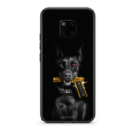 Thumbnail for Huawei Mate 20 Pro Golden Gun Θήκη Αγίου Βαλεντίνου από τη Smartfits με σχέδιο στο πίσω μέρος και μαύρο περίβλημα | Smartphone case with colorful back and black bezels by Smartfits