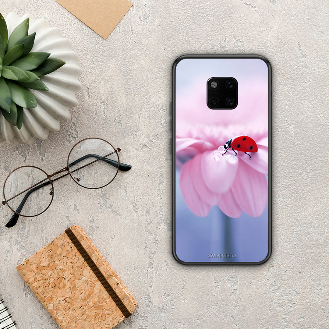 Ladybug Flower - Huawei Mate 20 Pro θήκη