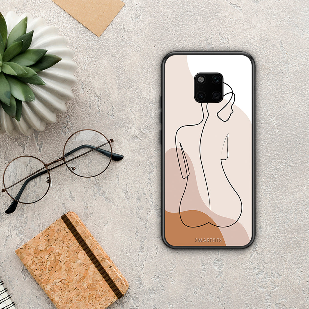 LineArt Woman - Huawei Mate 20 Pro θήκη