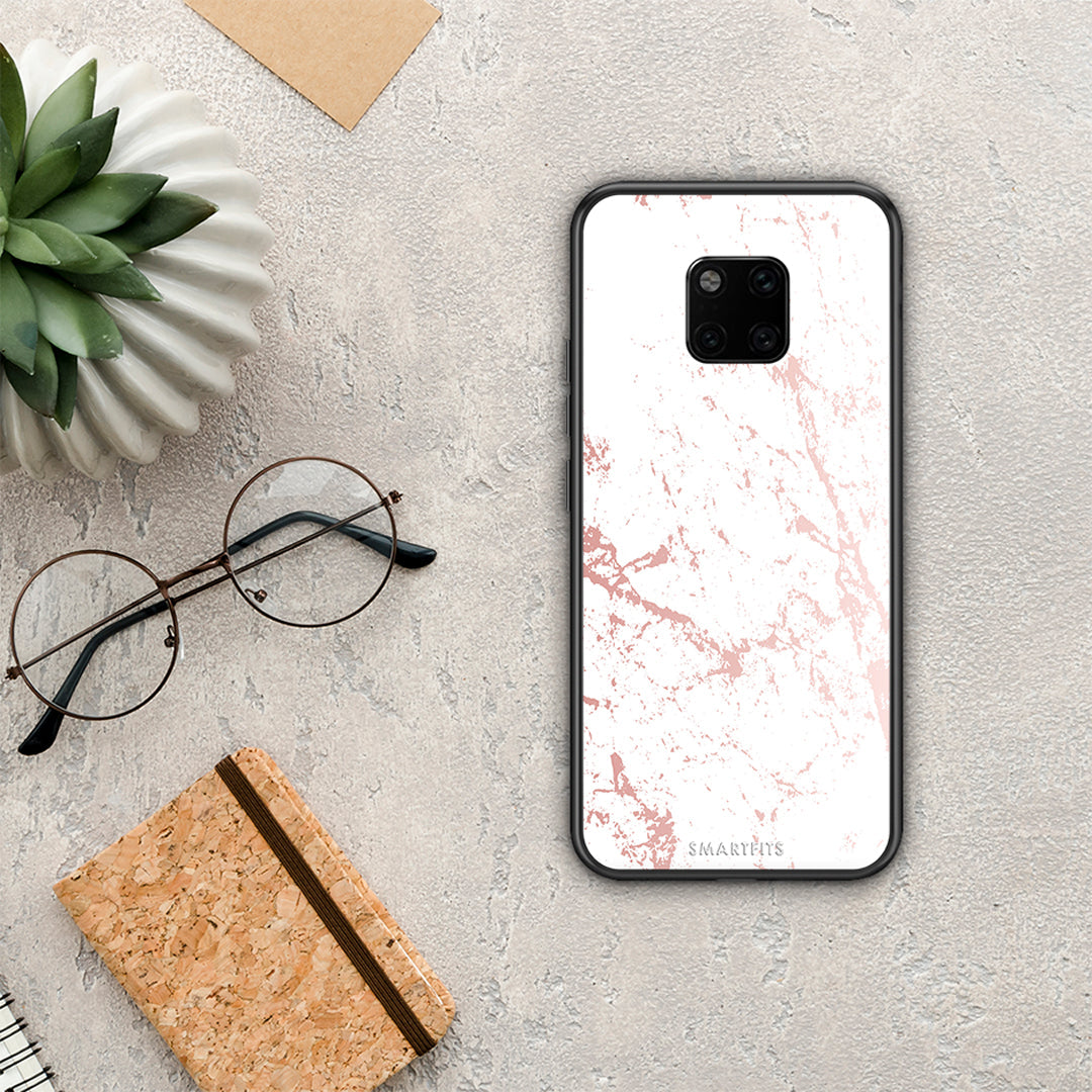 Marble Pink Splash - Huawei Mate 20 Pro θήκη