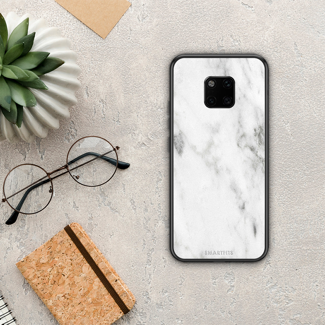 Marble White - Huawei Mate 20 Pro θήκη
