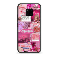 Thumbnail for Huawei Mate 20 Pro Pink Love Θήκη Αγίου Βαλεντίνου από τη Smartfits με σχέδιο στο πίσω μέρος και μαύρο περίβλημα | Smartphone case with colorful back and black bezels by Smartfits