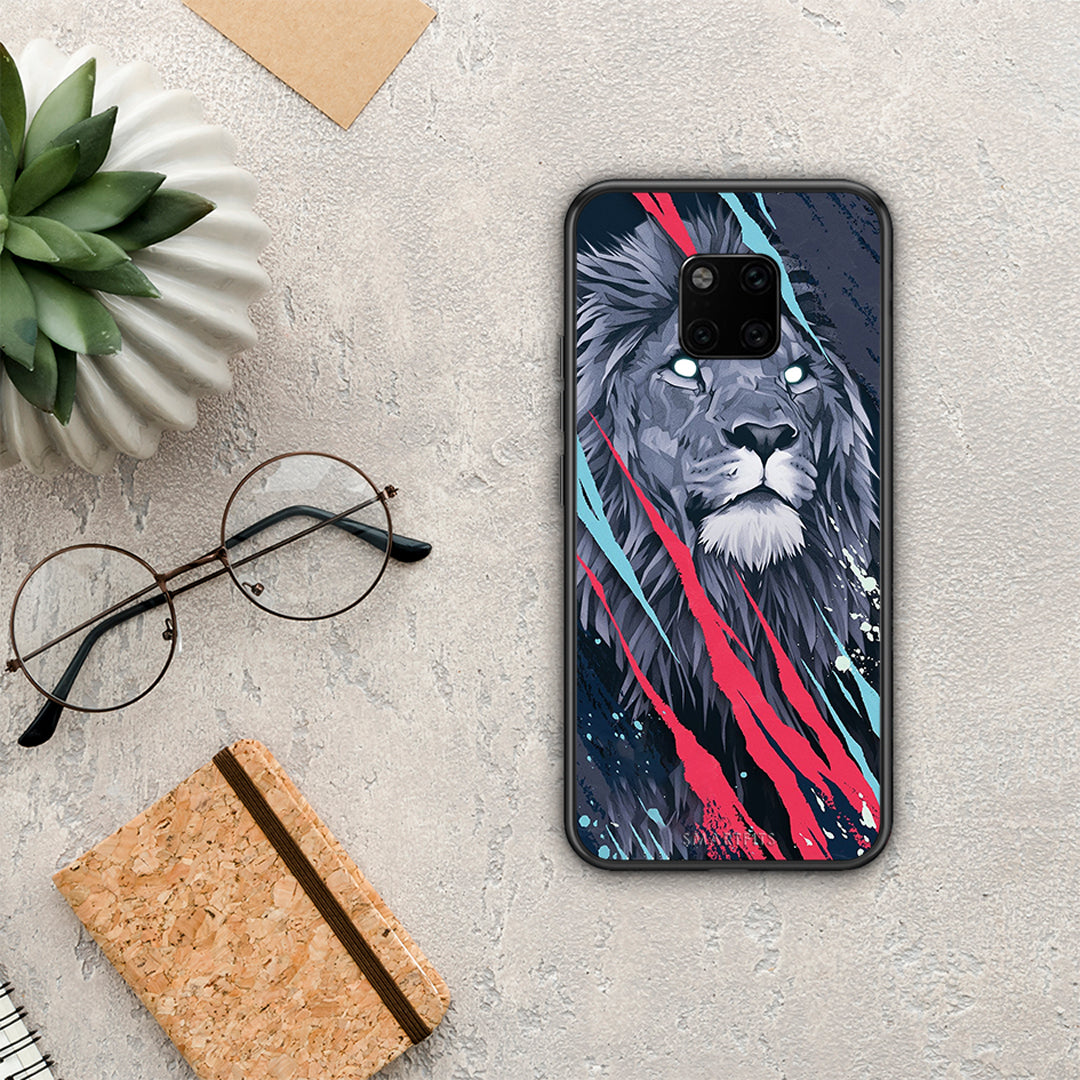 PopArt Lion Designer - Huawei Mate 20 Pro θήκη