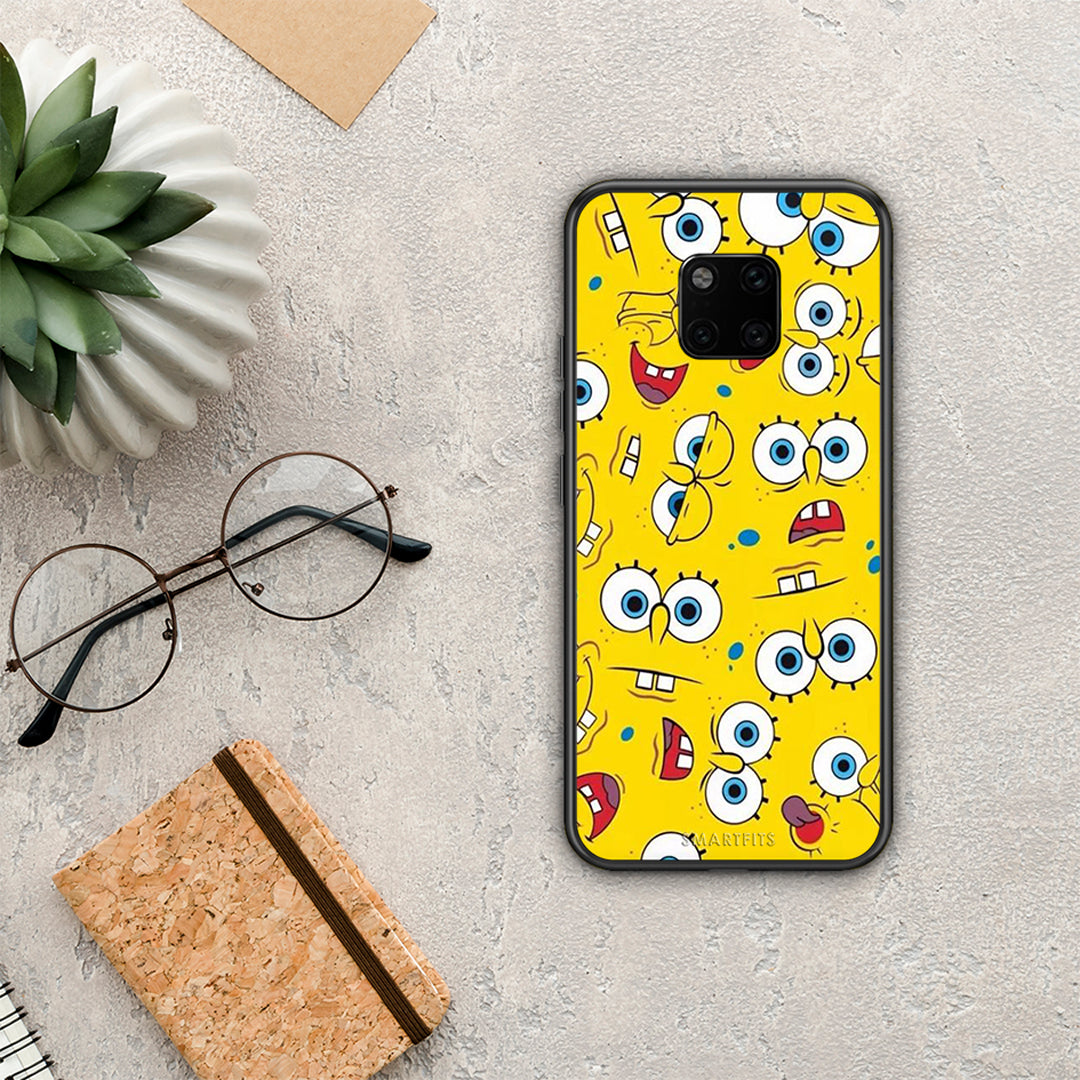 PopArt Sponge - Huawei Mate 20 Pro θήκη