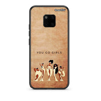 Thumbnail for Huawei Mate 20 Pro You Go Girl θήκη από τη Smartfits με σχέδιο στο πίσω μέρος και μαύρο περίβλημα | Smartphone case with colorful back and black bezels by Smartfits