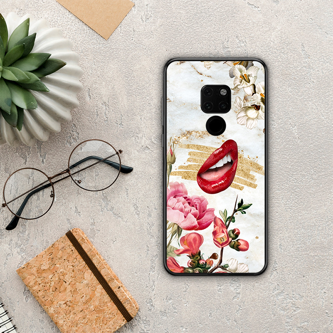 Red Lips - Huawei Mate 20 θήκη