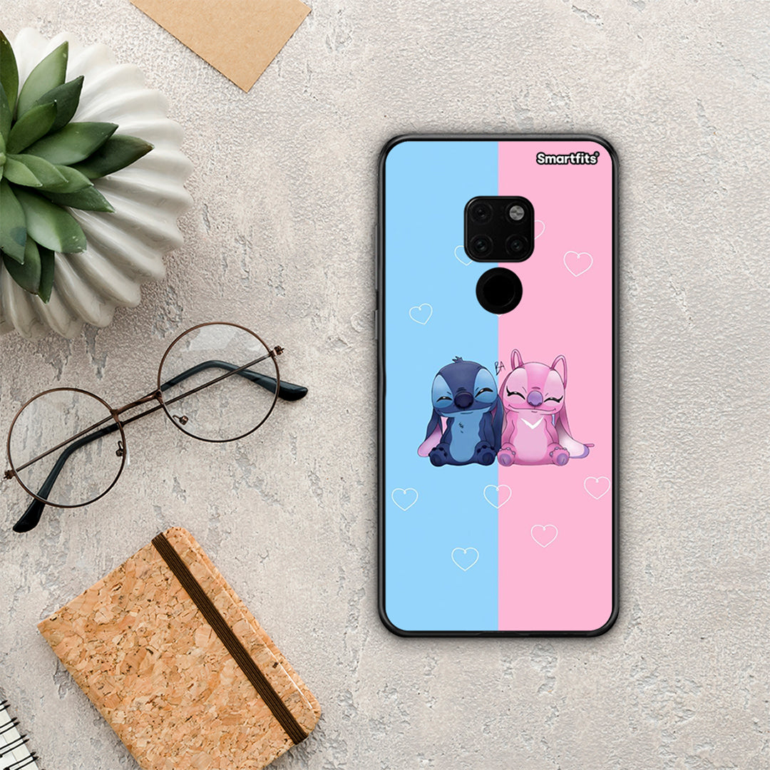 Stitch And Angel - Huawei Mate 20 θήκη