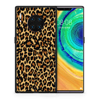 Thumbnail for Θήκη Huawei Mate 30 Pro Leopard Animal από τη Smartfits με σχέδιο στο πίσω μέρος και μαύρο περίβλημα | Huawei Mate 30 Pro Leopard Animal case with colorful back and black bezels