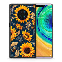 Thumbnail for Θήκη Huawei Mate 30 Pro Autumn Sunflowers από τη Smartfits με σχέδιο στο πίσω μέρος και μαύρο περίβλημα | Huawei Mate 30 Pro Autumn Sunflowers case with colorful back and black bezels