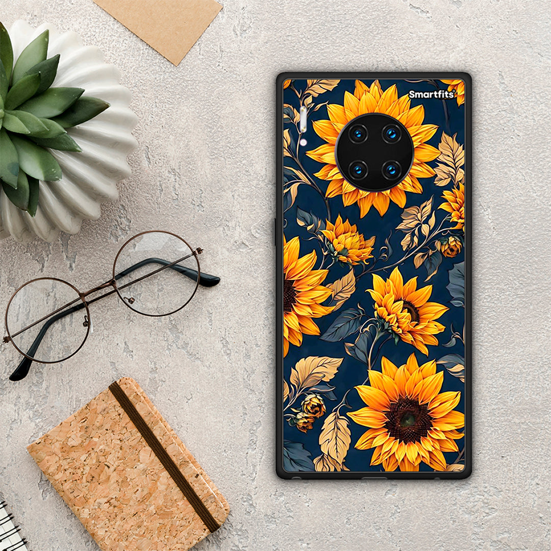 Autumn Sunflowers - Huawei Mate 30 Pro θήκη