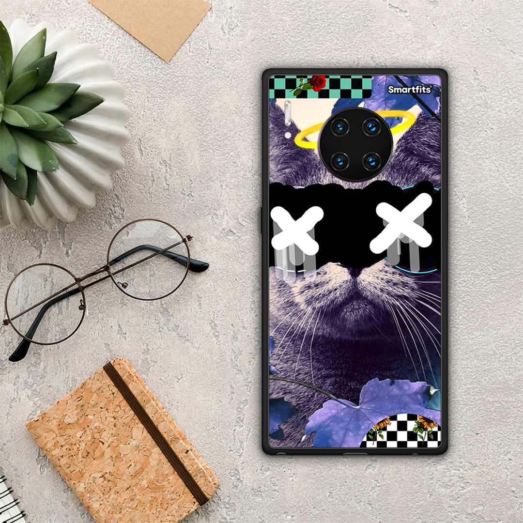 Cat Collage - Huawei Mate 30 Pro θήκη