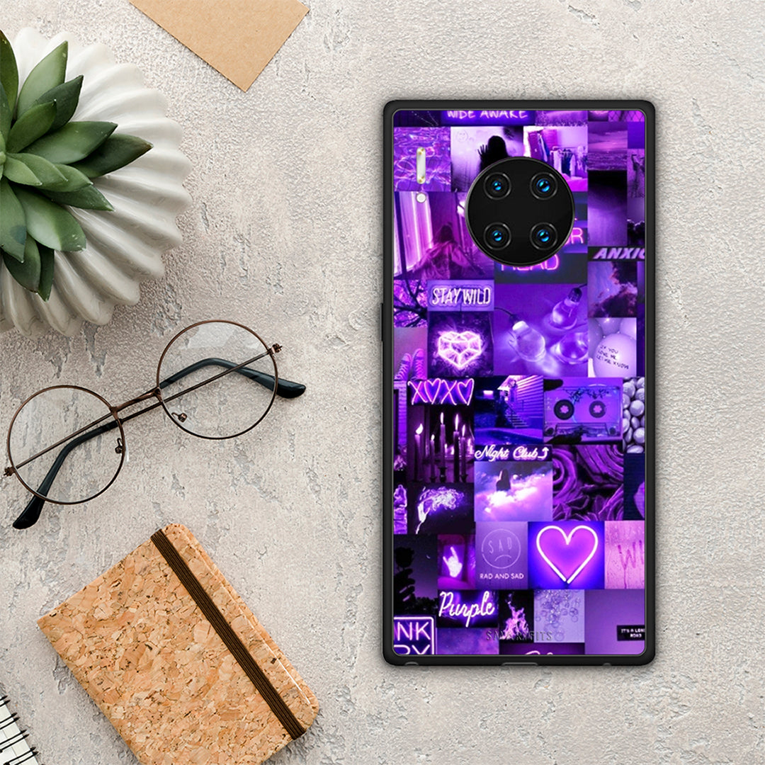 Collage Stay Wild - Huawei Mate 30 Pro θήκη
