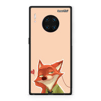Thumbnail for Huawei Mate 30 Pro Nick Wilde And Judy Hopps Love 1 θήκη από τη Smartfits με σχέδιο στο πίσω μέρος και μαύρο περίβλημα | Smartphone case with colorful back and black bezels by Smartfits