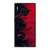 Thumbnail for Huawei Mate 30 Pro Red Paint Θήκη Αγίου Βαλεντίνου από τη Smartfits με σχέδιο στο πίσω μέρος και μαύρο περίβλημα | Smartphone case with colorful back and black bezels by Smartfits