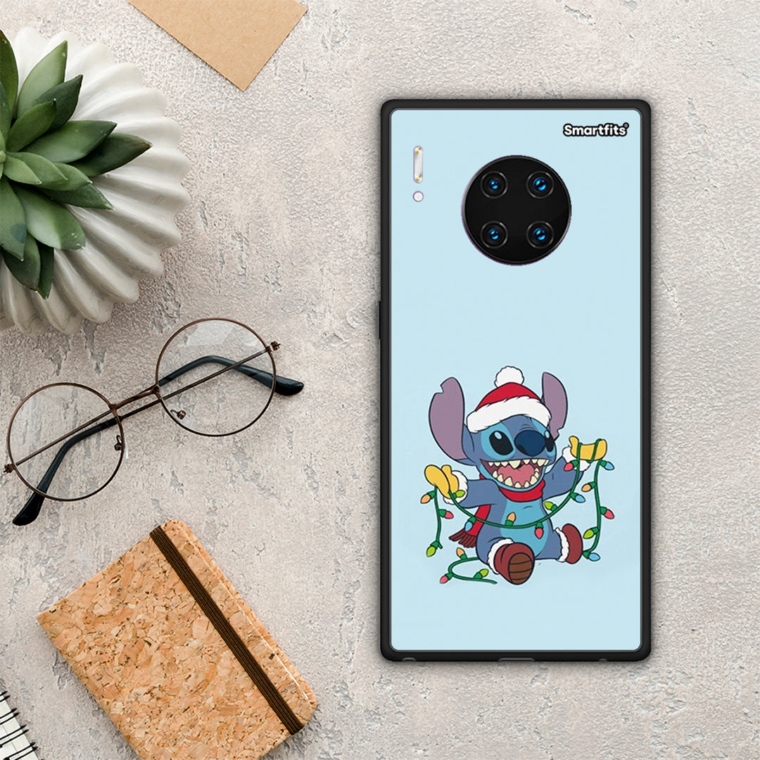 Santa Stich - Huawei Mate 30 Pro θήκη