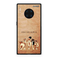 Thumbnail for Huawei Mate 30 Pro You Go Girl θήκη από τη Smartfits με σχέδιο στο πίσω μέρος και μαύρο περίβλημα | Smartphone case with colorful back and black bezels by Smartfits