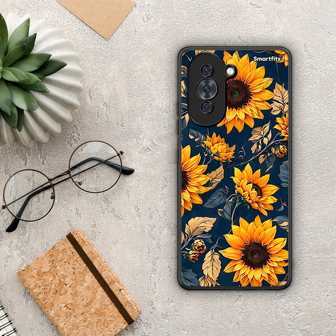Autumn Sunflowers - Huawei Nova 10 θήκη