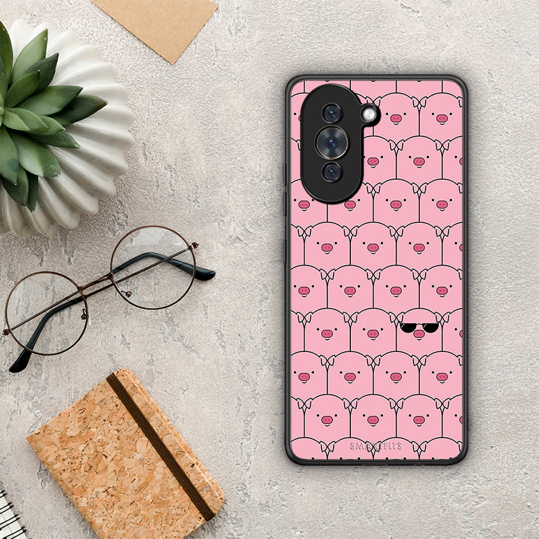 Pig Glasses - Huawei Nova 10 θήκη