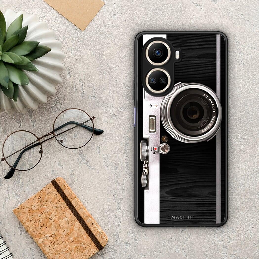 Θήκη Huawei Nova 10 SE Emily In Paris από τη Smartfits με σχέδιο στο πίσω μέρος και μαύρο περίβλημα | Huawei Nova 10 SE Emily In Paris Case with Colorful Back and Black Bezels