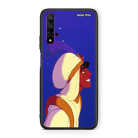 Thumbnail for Huawei Nova 5T Alladin And Jasmine Love 1 θήκη από τη Smartfits με σχέδιο στο πίσω μέρος και μαύρο περίβλημα | Smartphone case with colorful back and black bezels by Smartfits