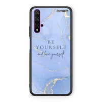 Thumbnail for Huawei Nova 5T Be Yourself θήκη από τη Smartfits με σχέδιο στο πίσω μέρος και μαύρο περίβλημα | Smartphone case with colorful back and black bezels by Smartfits