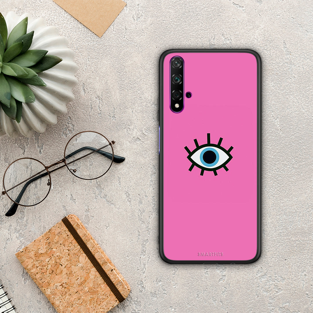 Blue Eye Pink - Huawei Nova 5T / Honor 20 θήκη