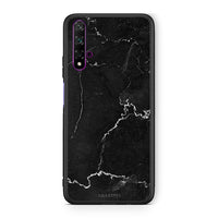 Thumbnail for Huawei Nova 5T Marble Black θήκη από τη Smartfits με σχέδιο στο πίσω μέρος και μαύρο περίβλημα | Smartphone case with colorful back and black bezels by Smartfits