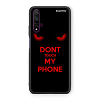 Thumbnail for Huawei Nova 5T Touch My Phone Θήκη από τη Smartfits με σχέδιο στο πίσω μέρος και μαύρο περίβλημα | Smartphone case with colorful back and black bezels by Smartfits