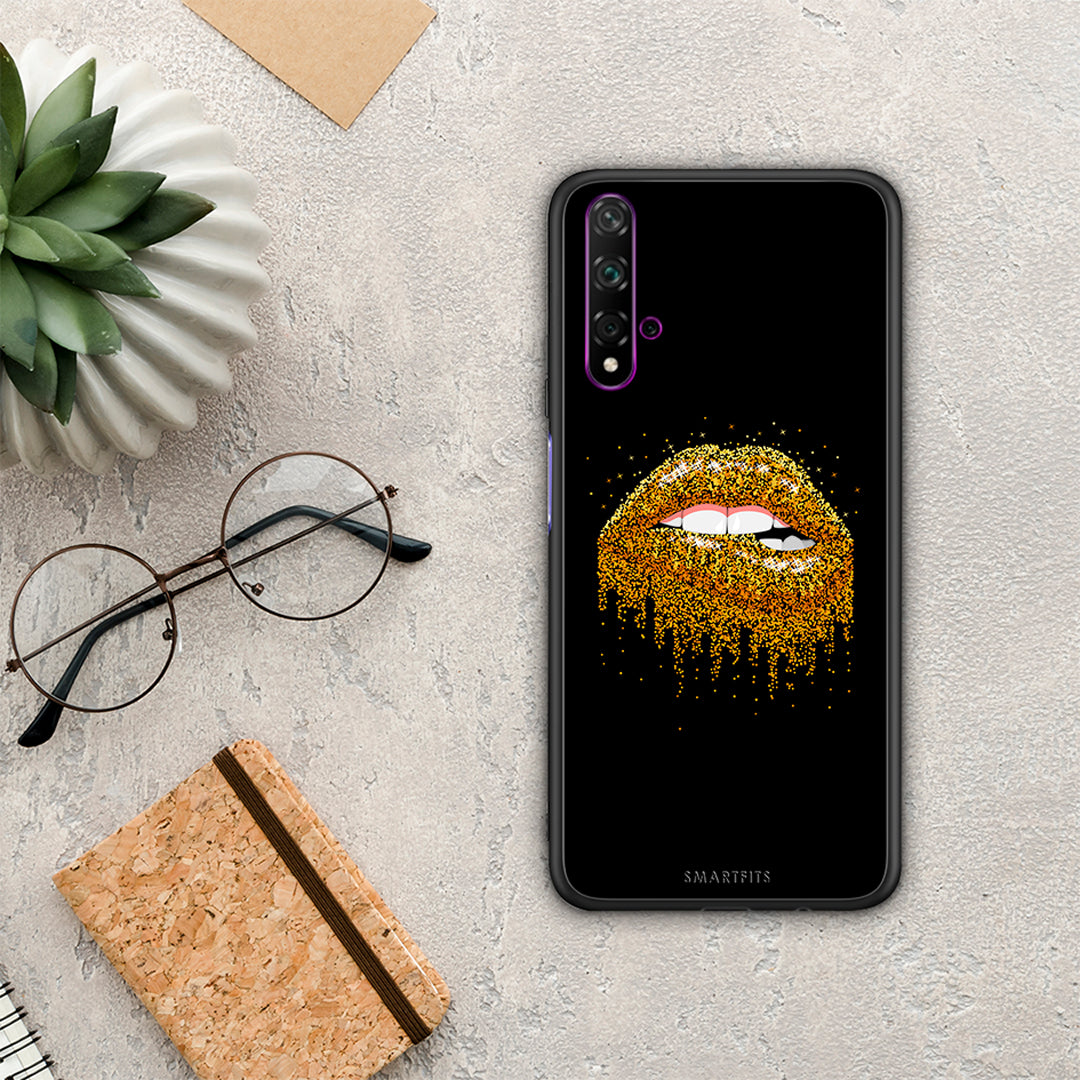 Valentine Golden - Huawei Nova 5T / Honor 20 θήκη